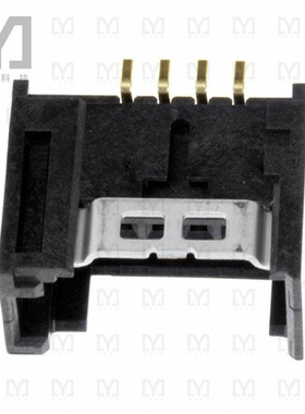 37204-12E0-004 PL【CONN RCPT 4P 0.079 GOLD SMD R/A】