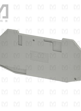 3049291【CONN TERM BLK END PLATE GRAY】