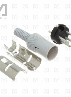 09GM4MX【CONN PLUG MALE DIN 4POS SOLDER】