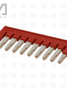 3030213【JUMPER TERM BLK 10POS FLAT PIN】