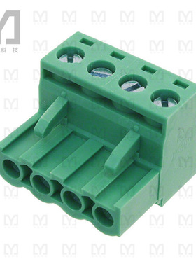 TJ0471500000G【TERM BLOCK PLUG 4POS STR 5MM】