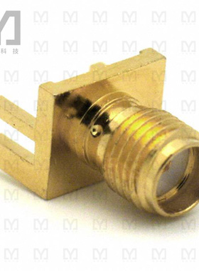 132255【CONN SMA RCPT STR 50OHM EDGE MNT】