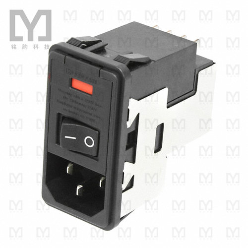 7-6609107-0【PWR ENT MOD RCPT IEC320-C14 PNL】