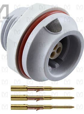 JMXHH1G03FCUDSU【CONN RCPT FMALE 3POS GOLD CRIMP】