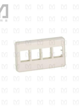 NK4MFEI【FACEPLATE 4PORT IVORY】