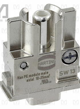 09140012632【HAN PE-MODULE MALE AXIAL 10-25QM】