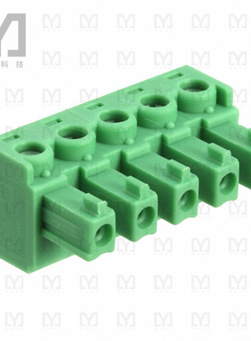 1900808【TERM BLOCK PLUG 5POS STR 5.08MM】