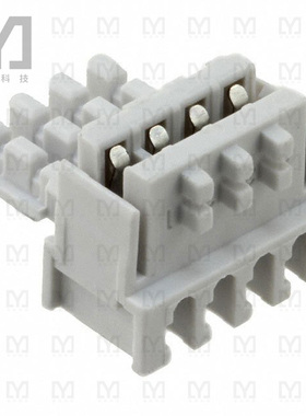 284865-4【CONN RCPT 4POS IDC 22-24AWG TIN】