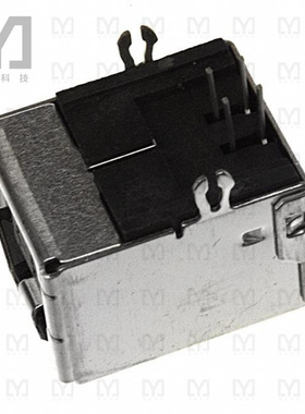 61729-1010BLF【CONN RCPT USB2.0 TYPEB 4POS R/A】