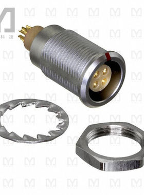 FLBB-04EGFS-GCP-001【CONN RCPT FMALE 4P GOLD SLDR CUP】