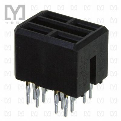 10028916-4555P00LF【CONN RCPT BLADE PWR 4POS PCB】