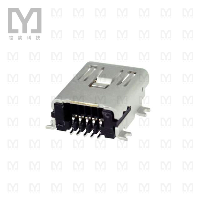 UJ2-MBH-2-SMT-TR【CONN RCPT USB2.0 MINI B SMD R/A】