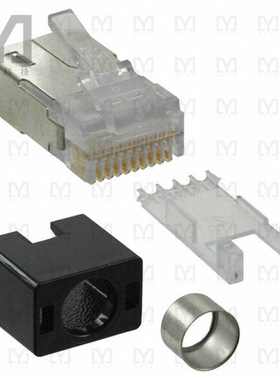 940-SP-361010-A108【CONN MOD PLUG 10P10C SHIELDED】