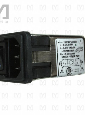 10CFS1【PWR ENT MOD RCPT IEC320-C14 PNL】