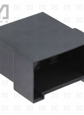 180906-5【CONN MALE TAB HSG 0.25 6POS BLK】