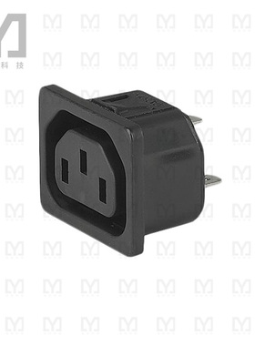 6600.4312【PWR ENT RCPT IEC320-2-2F PNL QC】