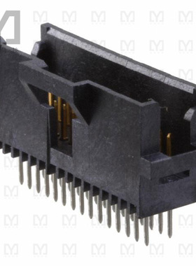 104666-2【CONN HEADER VERT 30POS 1.27MM】