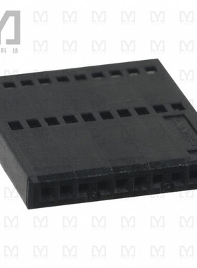 487544-7【CONN FFC RCPT HSG 10POS 1.27MM】