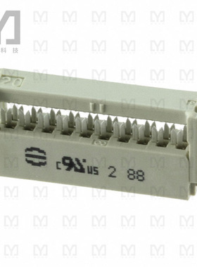 09185206804【CONN RCPT 20POS IDC 26-28AWG】