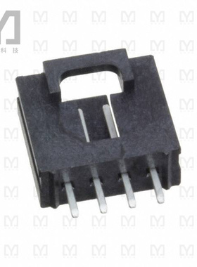 1719710004【CONN HEADER VERT 4POS 2.54MM】