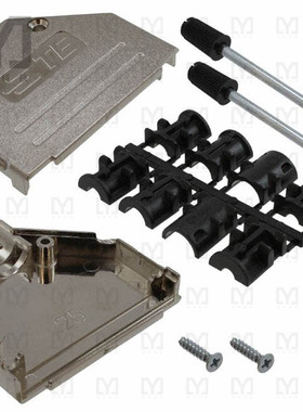 2-2198617-5【CONN BACKSHELL 25POS 180DEG SHLD】