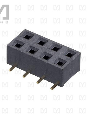 M20-7810445R【CONN RCPT 8POS 0.1 GOLD SMD】