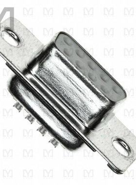 DE09S064TLF【CONN DSUB RCPT 9POS SLDR CUP】