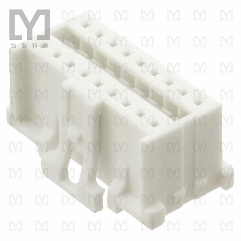 624018213322【CONN FEM HSING 18POS 2MM DL ROW】