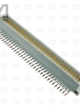 216432-4【CONN DIN PLUG 96POS PCB RA GOLD】
