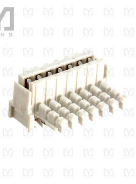 284865-7【CONN RCPT 7POS IDC 22-24AWG TIN】
