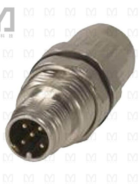 21038211525【CONN PLG M12 SLIM MALE 4P PNL MT】