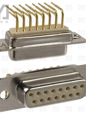 174-E15-213R001【CONN D-SUB RCPT 15POS R/A SOLDER】