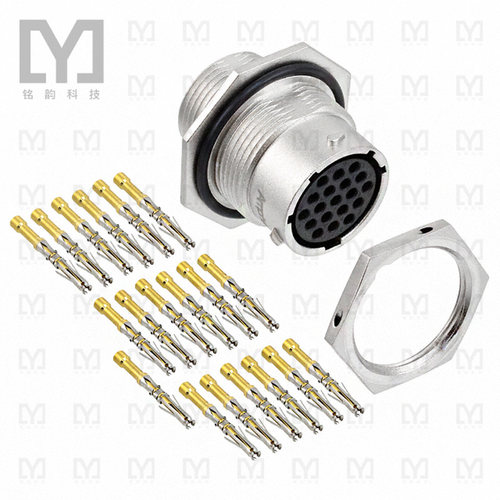 RT0W71419SNH-K【CONN RCPT FMALE 19POS GOLD CRIMP】