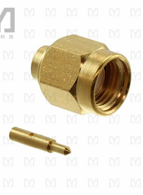1050762-1【CONN SMA PLUG STR 50 OHM SOLDER】