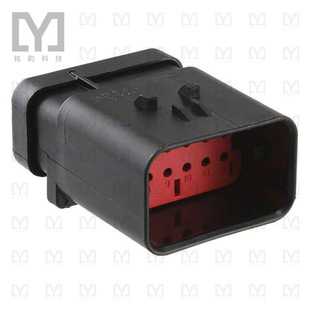 776438-1【CONN CAP ASSY 12PS 14-18AWG RED】