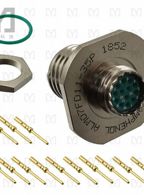 ALM07FD11-35P【CONN RCPT MALE 13POS GOLD CRIMP】