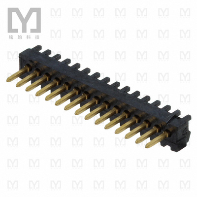 5-104186-9【CONN HEADER R/A 15POS 1.27MM】