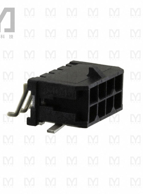 0430450809【CONN HEADER SMD R/A 8POS 3MM】