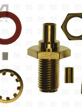 132286【CONN SMA JACK STR 50 OHM SOLDER】