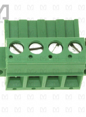 796859-4【TERM BLOCK PLUG 4POS STR 5.08MM】