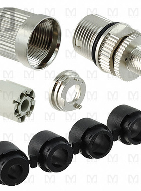 21032961505【CONN PLUG MALE 5POS GOLD IDC】