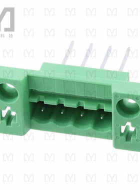 0707905【TERM BLK HEADER 4POS GREEN】