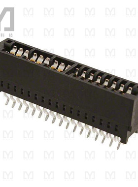 2007088-1【CONN EDGE DUAL FMALE 22POS 0.100】