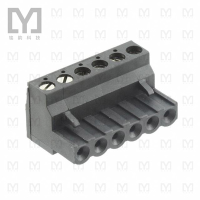 796635-6【TERM BLOCK PLUG 6POS STR 5.08MM】