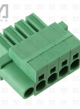 1996142【TERM BLOCK PLUG 4POS STR 7.62MM】