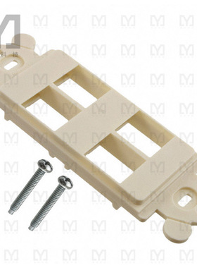 NK4RMFIW【MOD FRAME SNGL GANG 4PORT WHITE】