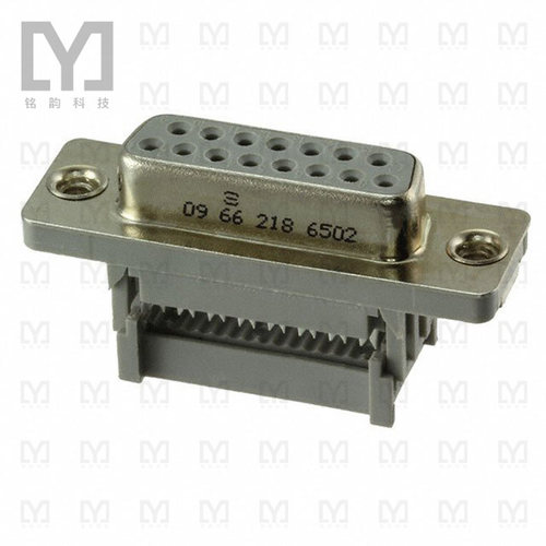 09662186502【CONN DSUB RCPT 15POS PNL MNT IDC】