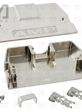 5749195-2【CONN BACKSHELL 68POS 180DEG SHLD】