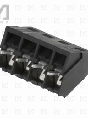 1546074-4【TERM BLOCK 4POS 35DEG 5.08MM PCB】