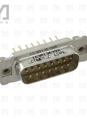 163A13639X【CONN D-SUB PLUG 9POS VERT SOLDER】